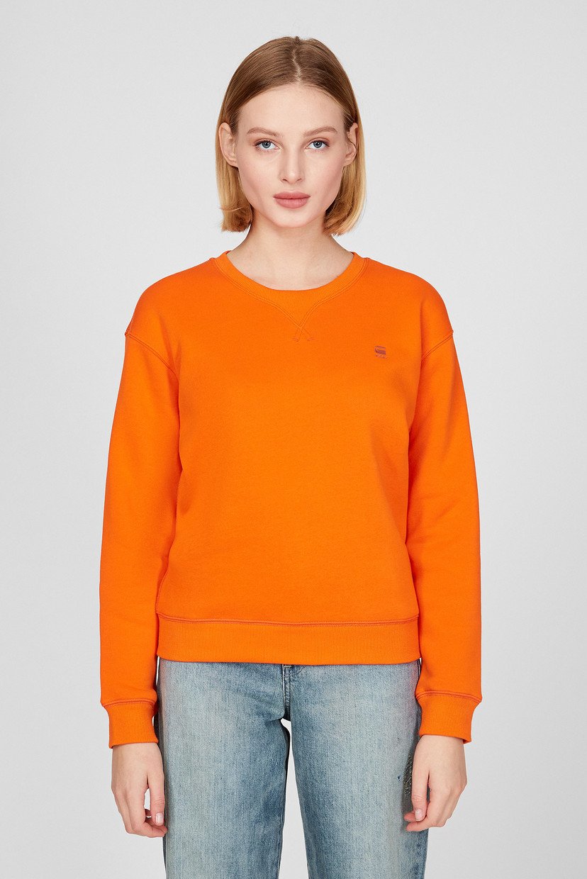 

Женский оранжевый свитшот G-Star RAW S D20756,C235