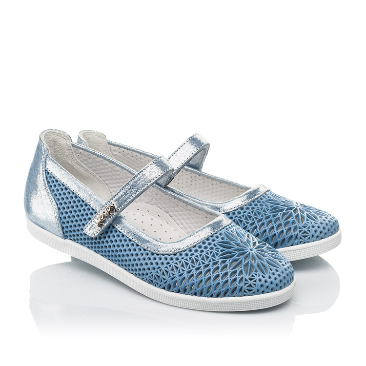 

Туфли Woopy Fashion 34 голубой (5116)