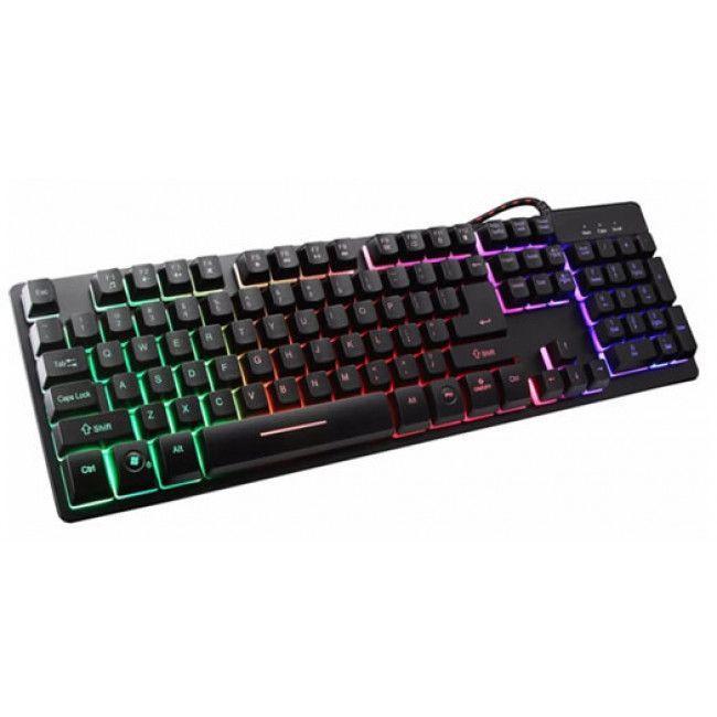 

Игровая компьютерная проводная клавиатура с подсветкой ZYG AG 800