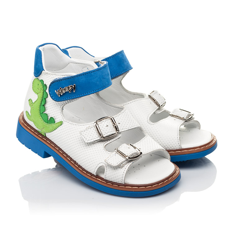 

Босоножки Woopy Orthopedic 19 белый (5129)