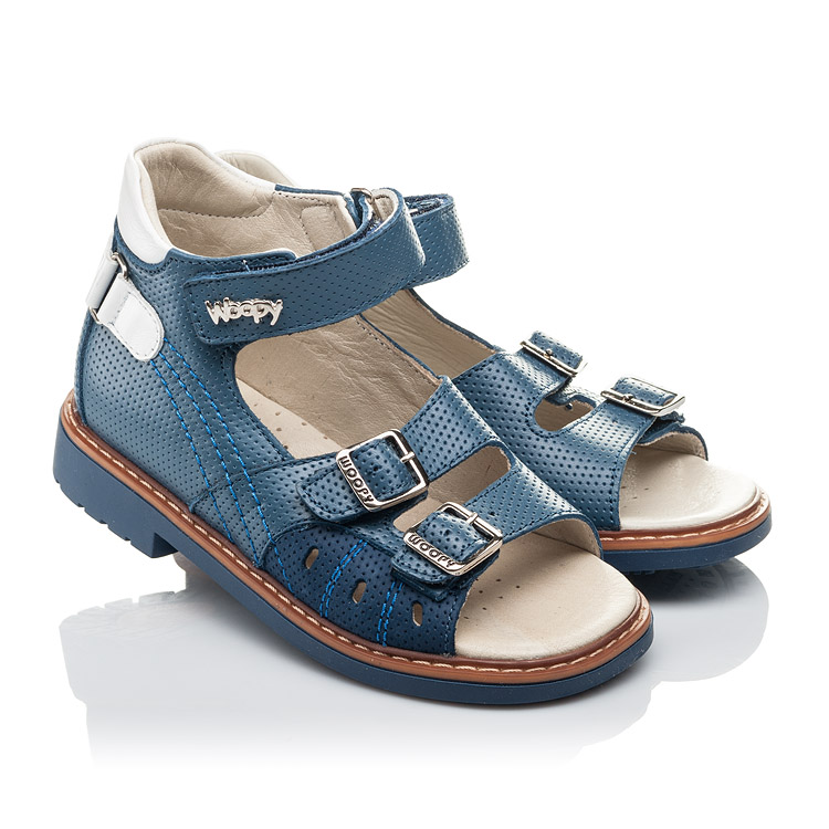 

Босоножки Woopy Orthopedic 21 голубой (4197)