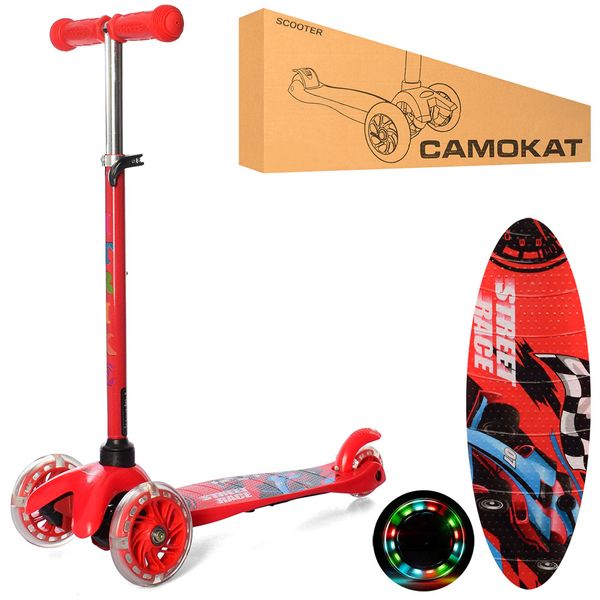 

Самокат iTrike Mini BB 3-040-R Красный Свет