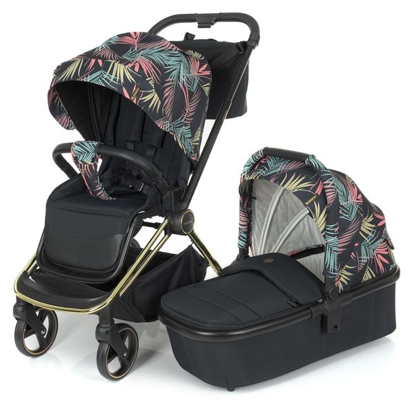 

Универсальная коляска 2в1 El Camino ME 1091-G PERSONA Black Pink Palm