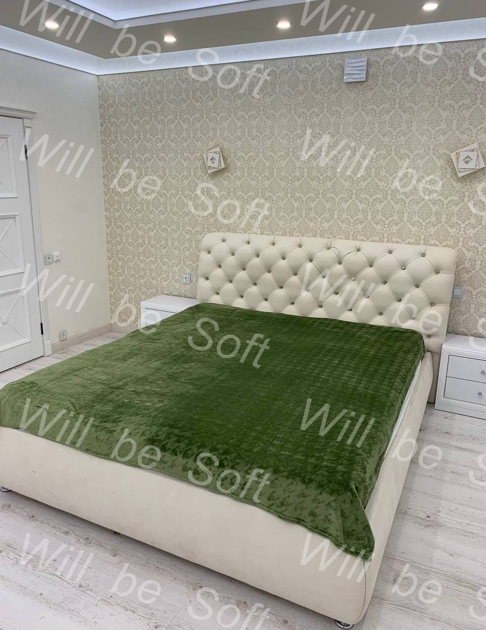 

Плед Colorful Home Евро 200 Х 230 см Зеленый 529