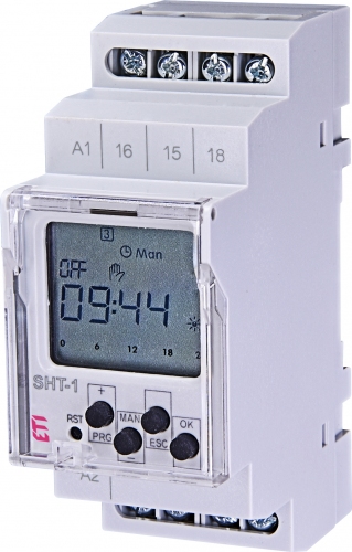 

Программируемый цифровой таймер ETI SHT-1 230V AC (16А) 2470050