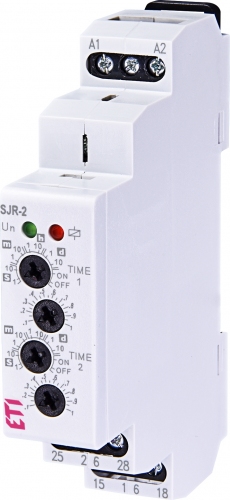 

Двухуровневое реле задержки включения ETI SJR-2 230V AC (216 А) 2470091