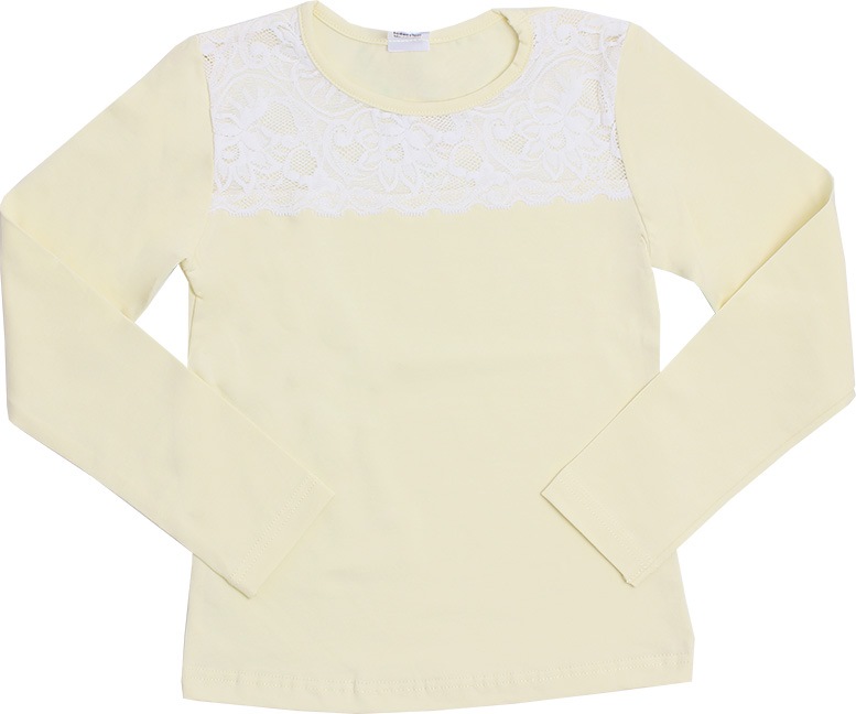 

Блузка для дівчат Валері-Текс 2002-99-042-024 128 см Молочний