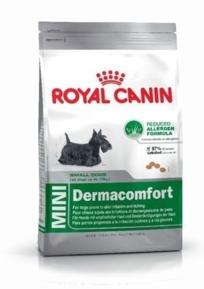 

Сухой корм Royal Canin Mini Dermacomfort для собак с раздраженной и зудящей кожей 3 кг