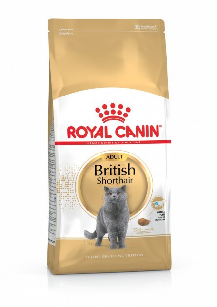 

Сухой корм Royal Canin British Shorthair Adult для британских короткошерстных кошек старше 12 месяцев 10 кг