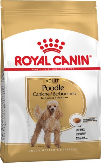 

Сухой корм Royal Canin Poodle Adult для собак породы пудель в возрасте старше 10 месяцев 1,5 кг (761165096)