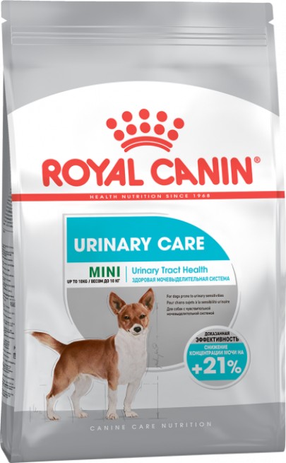 

Сухой корм Royal Canin Mini Urinary Care для собак с чувствительной мочевыделительной систем 1 кг (1125970206)