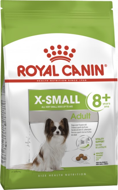 

Сухой корм Royal Canin Xsmall Adult 8+ для маленьких собак cтарше 8 лет 1,5 кг (765939254)