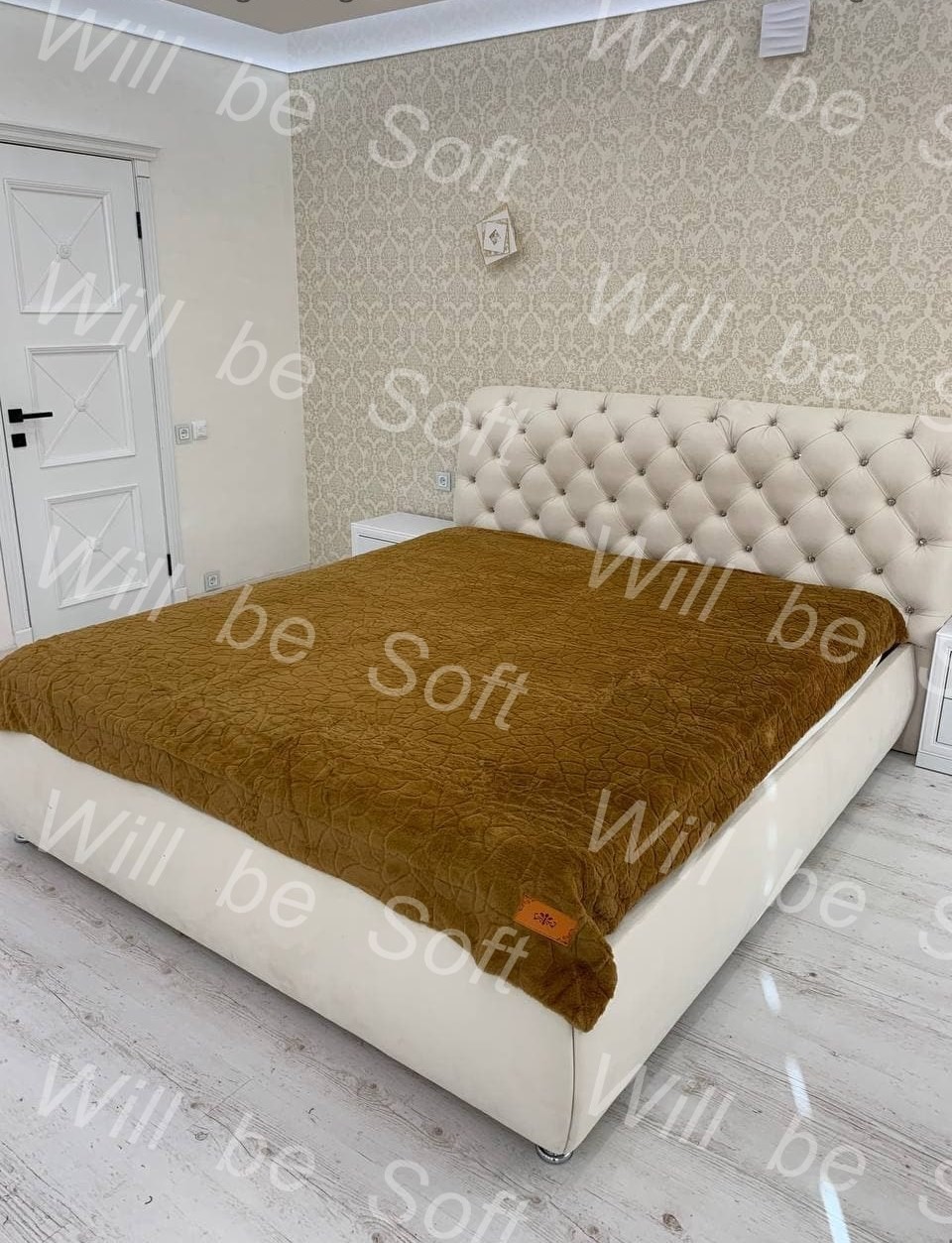 

Плед Home Textiles Евро 220 Х 240 см Коричневый 858
