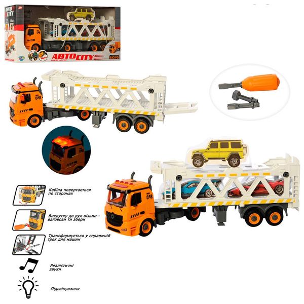 

Детский конструктор Трейлер Limo Toy KB 072