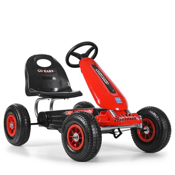 

Металлический педальный карт Bambi M 3626A-3 Красный