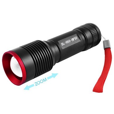 

Тактический фонарь X-bailong BL-868-P50 ручной аккумуляторный