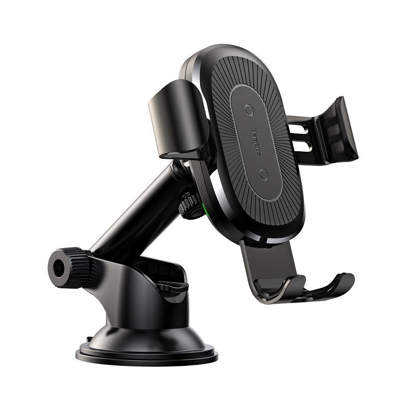 

Автодержатель Baseus WXYL-A01 Wireless Charger Gravity Car Mount (Osculum type) с беспроводной зарядкой Чёрный