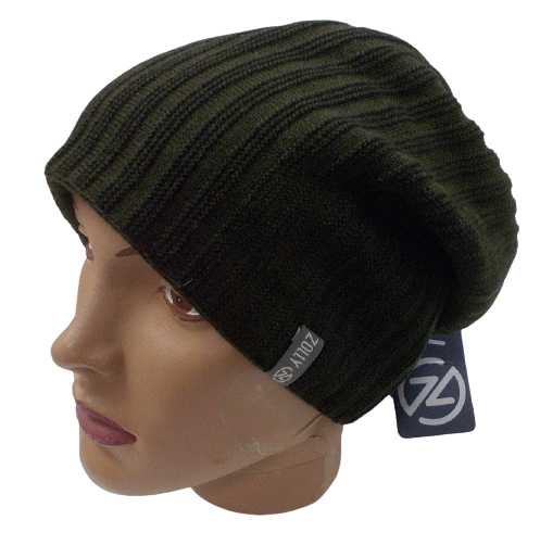

Мужская шапка на флисе Zolly ZH104 one size черная с хаки