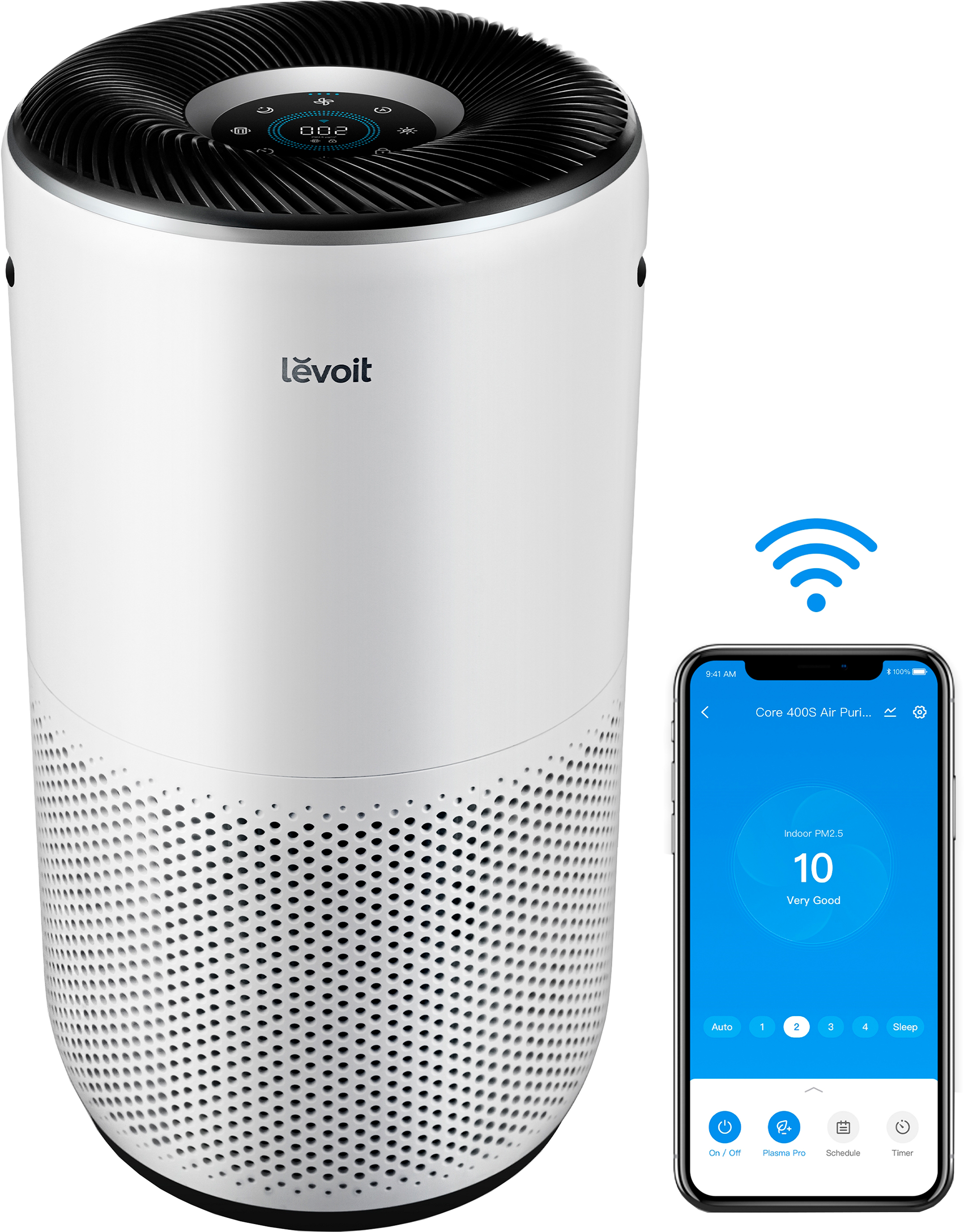

Очиститель воздуха Levoit Smart Air Purifier Core 400S White