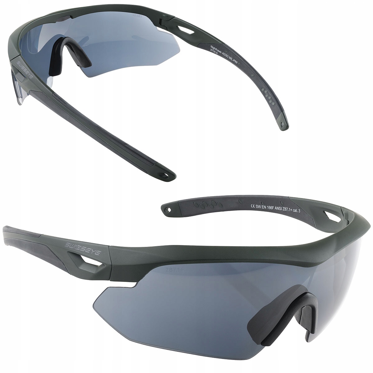 

Очки баллистические Swiss Eye Nighthawk. Цвет - олива (2370.06.36)