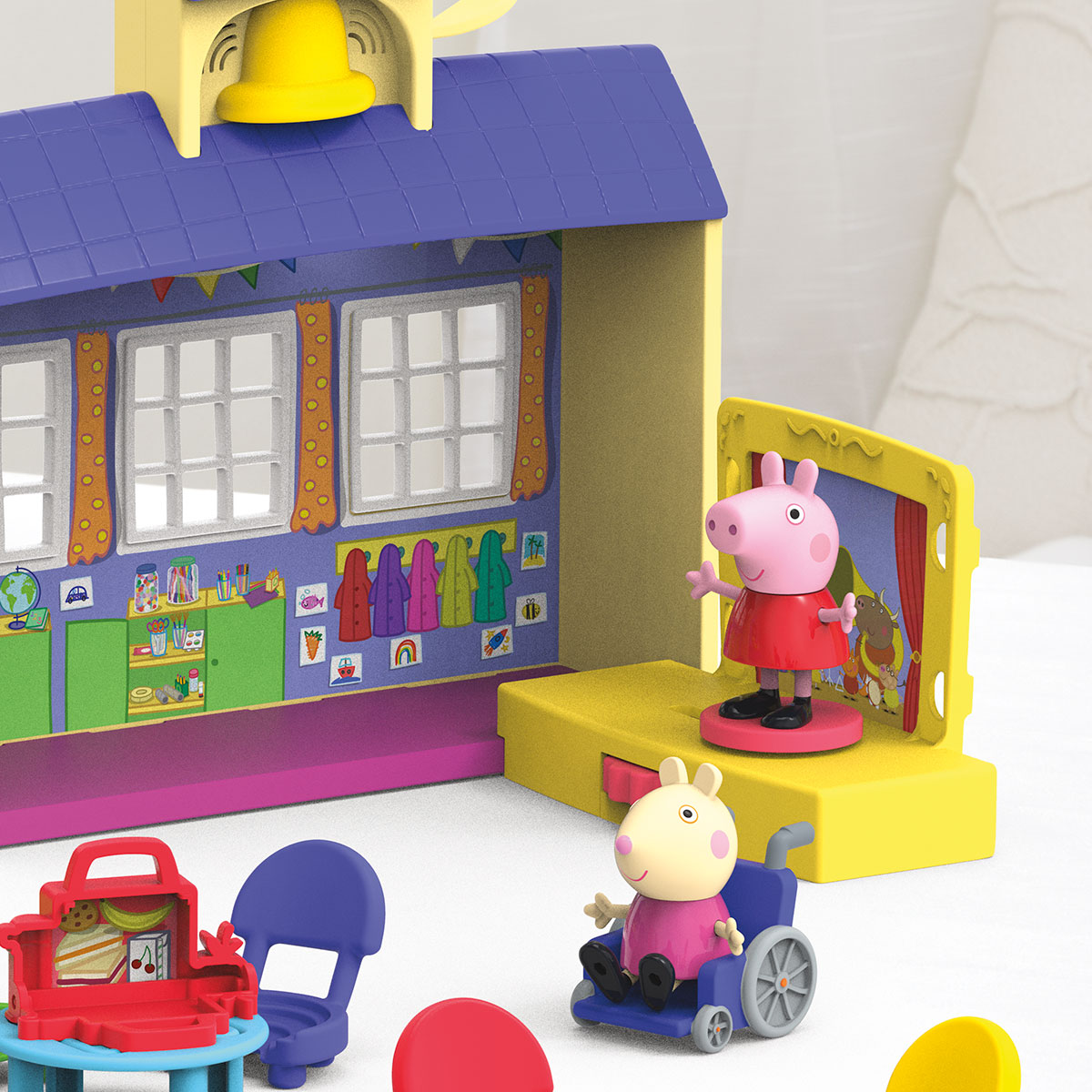 Casinha Da Peppa Em Acrílico Para Fundo Cenário 14x13 - Unidade