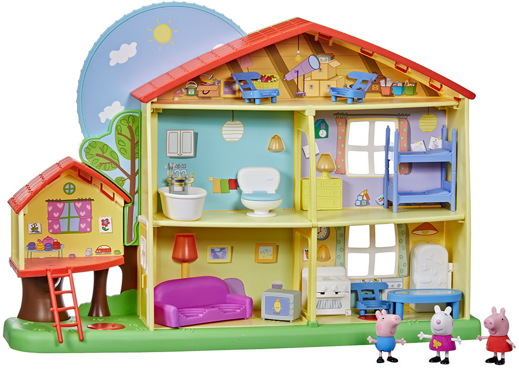 

Игровой набор Peppa Pig Коттедж Пеппы День-Ночь (F2188) (5010993837557)