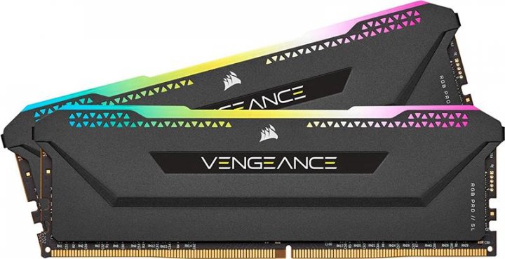 

Оперативна пам'ять Corsair Vengeance RGB Pro SL Black CMH16GX4M2Z3600C18 (CMH16GX4M2Z3600C18)