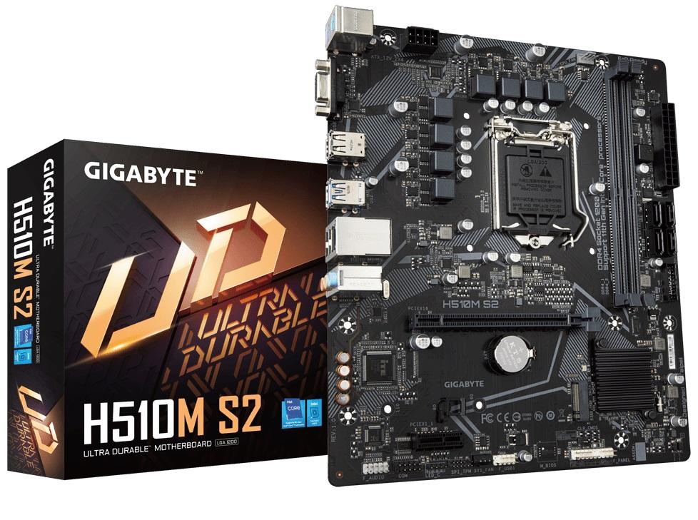 

Материнская плата Gigabyte H510M S2 (s1200, Intel H510, PCI-Ex16)