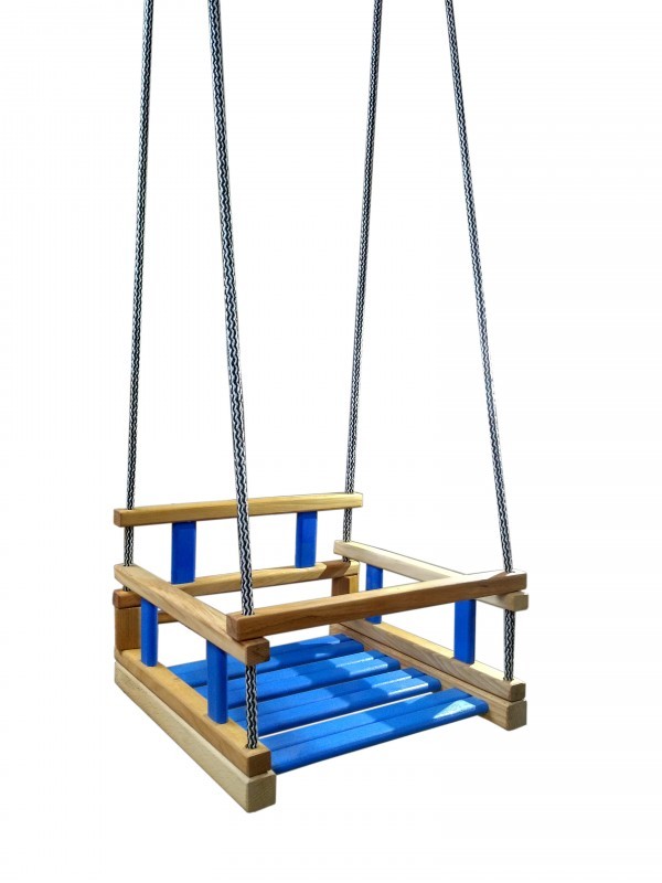 

Качель подвесная ARINWOOD Малыш Синяя 05-001B