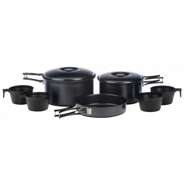 

Набор посуды Vango 4 Person Non-Stick Cook Kit Black (ACXCOOK 009U05)