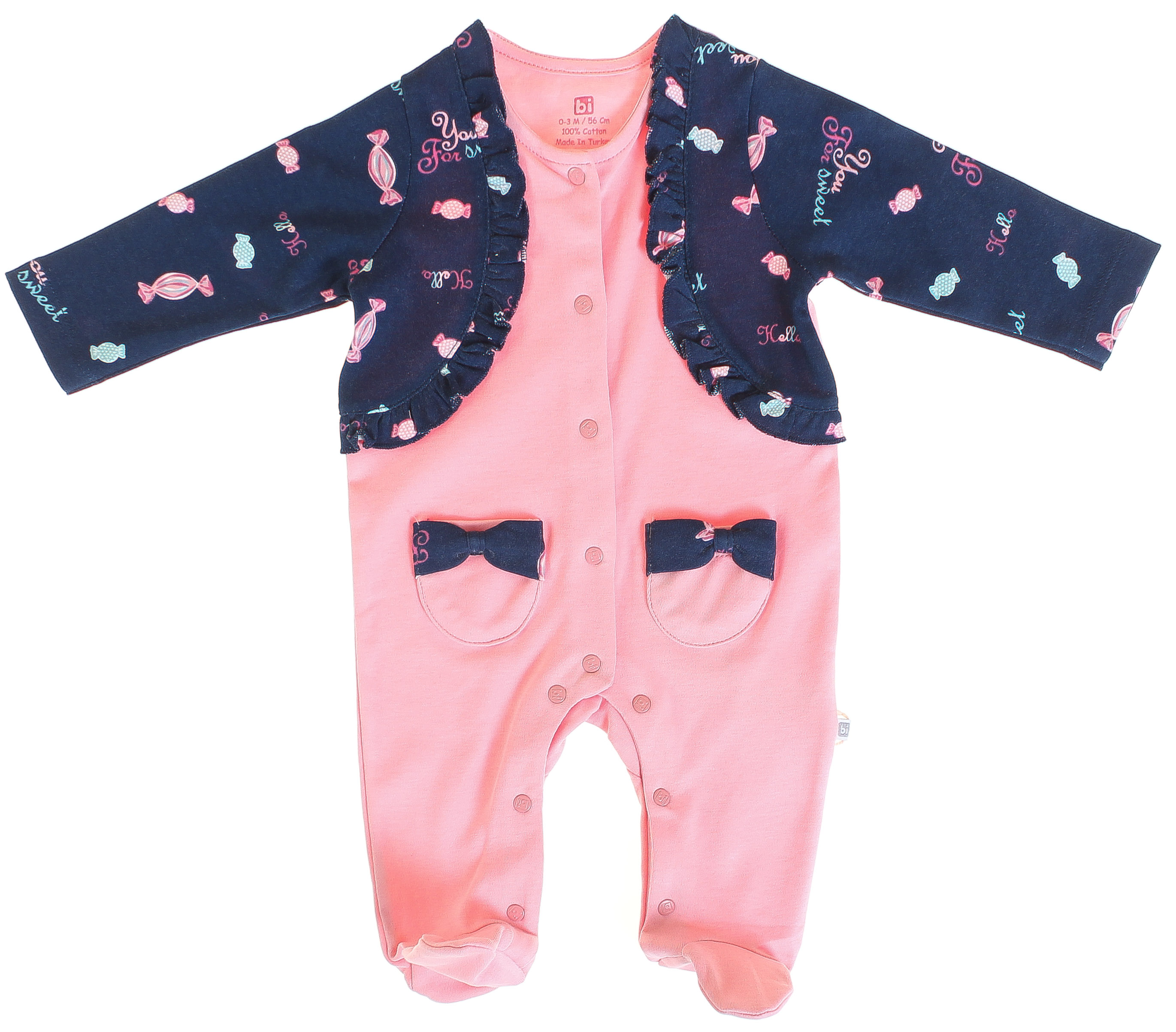 

Комбинезон Bibaby Розовый 68 см 60550 (536740)