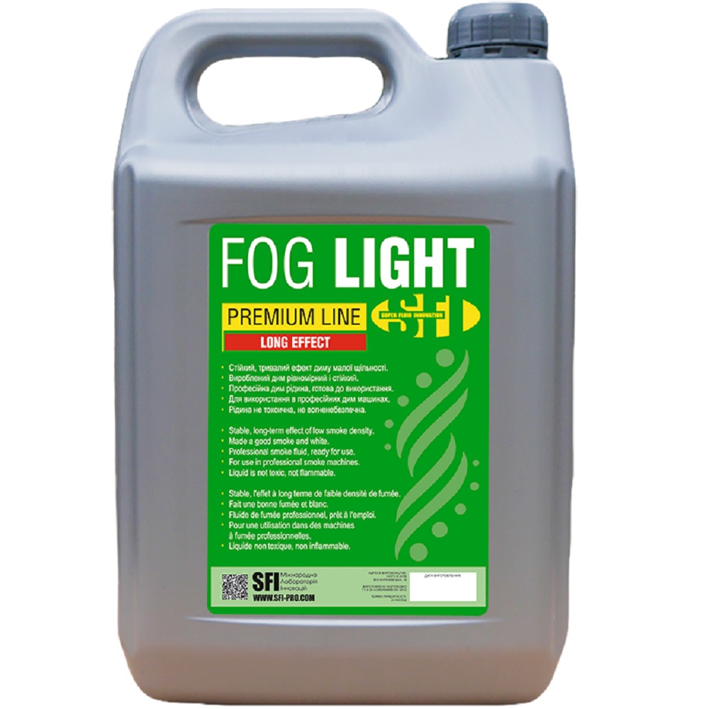 

Жидкость для генераторов дыма SFI-Light Premium 5L