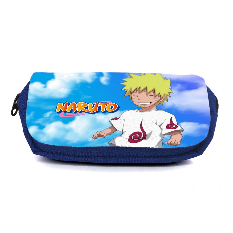 

Школьный пенал Наруто 009 (Naruto) органайзер универсальный (NRT-009-blu) синий