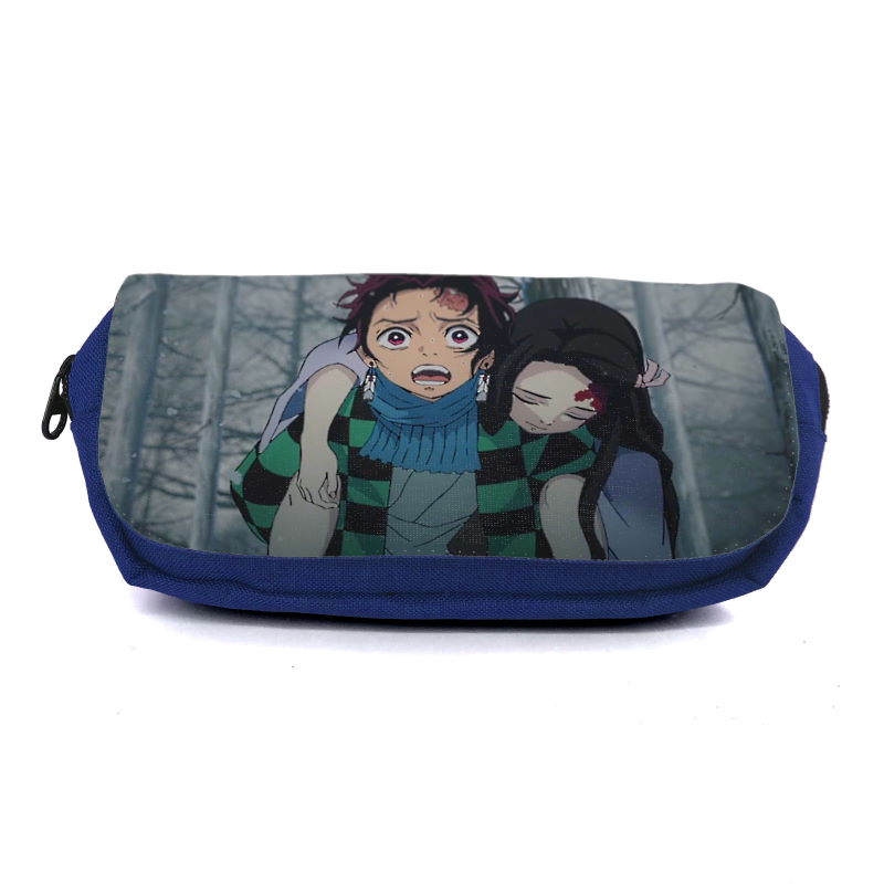 

Школьный пенал Поражающий демонов 003 органайзер универсальный (DKL-003-blu) синий