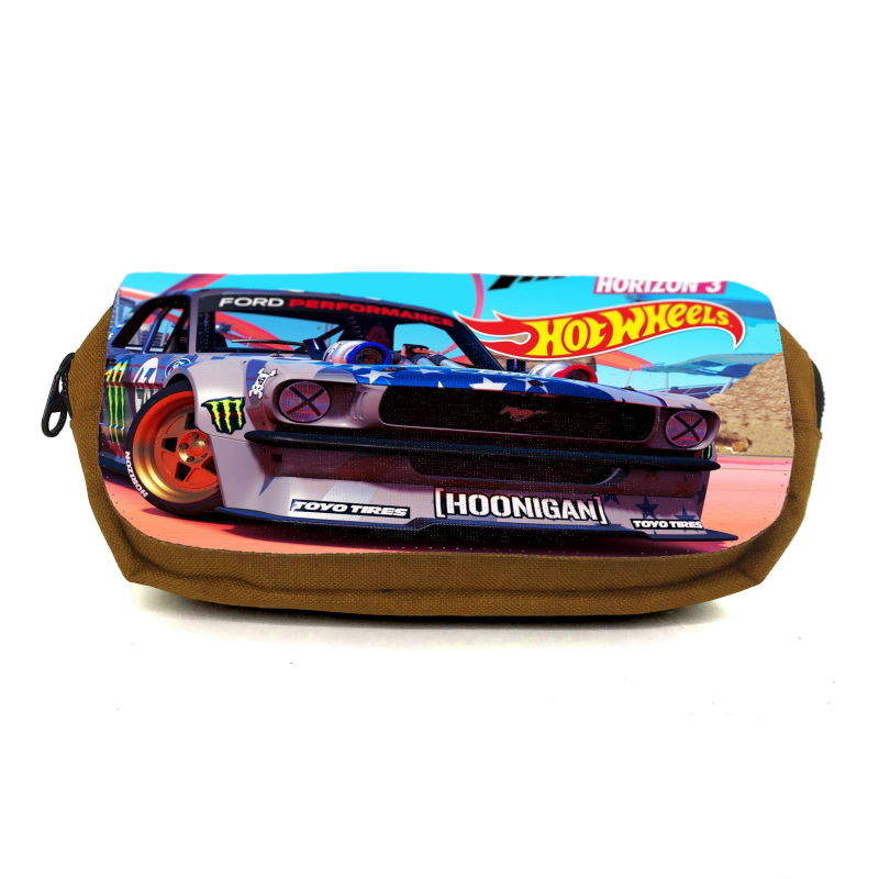 

Школьный пенал Хот Вилс 005 (Hot Wheels) органайзер универсальный (HW-005-orn) оранжевый