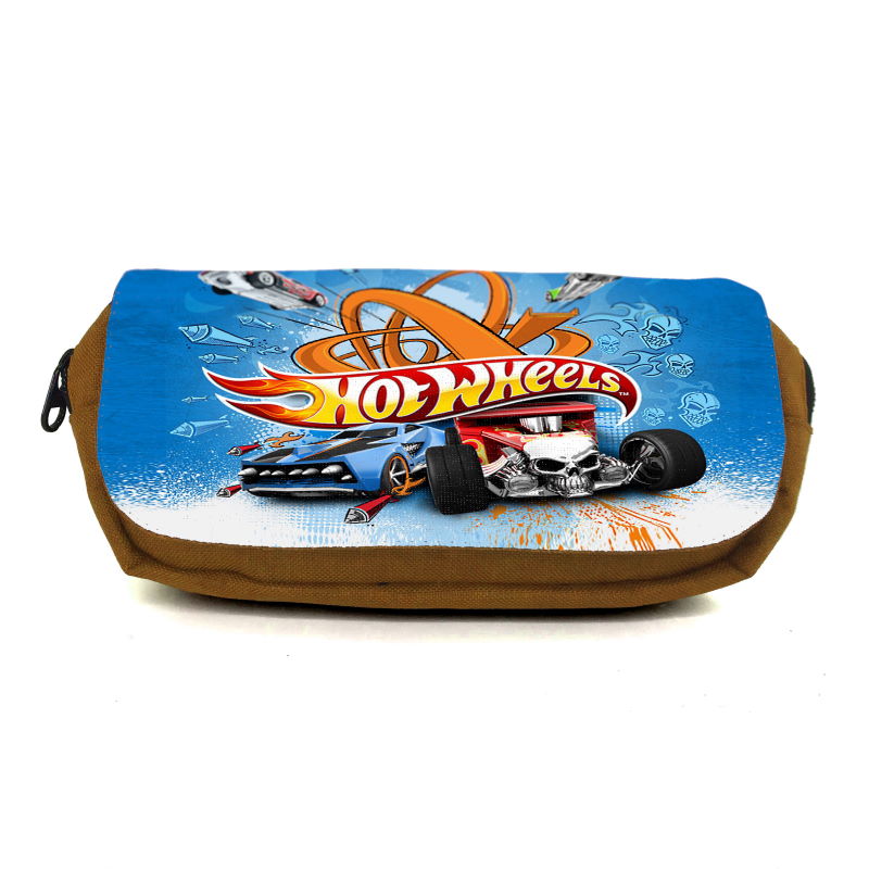 

Школьный пенал Хот Вилс 0015 (Hot Wheels) органайзер универсальный (HW-0015-orn) оранжевый