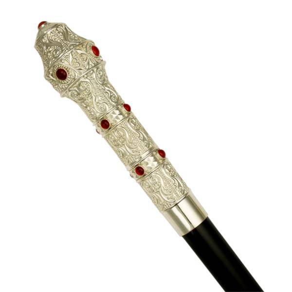 

Посох латунный в серебрении Фамильные Драгоценности арт. 2.7.0869л