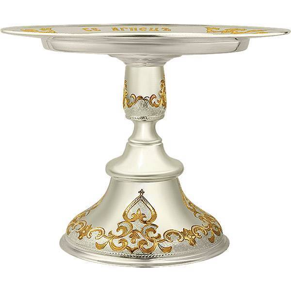 

Дискос серебряный с позолотой Фамильные Драгоценности арт. 2.7.1200ф