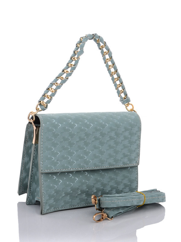 

Сумки женские деми Prime 00-00012784 Зеленый р.17x16x10