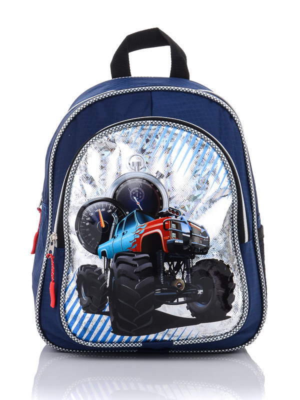 

Рюкзаки детские деми для девочки Prime 00-00012990 Синий р.32x25x11