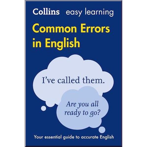 

Collins Easy Learning: Common Errors in English. Collins. ISBN:9780008101763