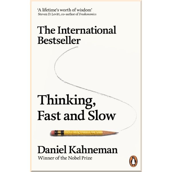 

Thinking, Fast and Slow. Daniel Kahneman. ISBN:9780141033570
