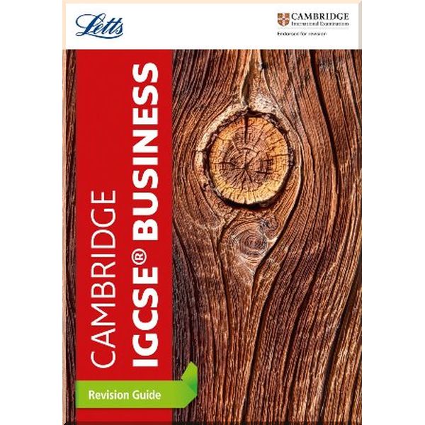

Cambridge IGCSE Business Studies Revision Guide. Cambridge University Press. ISBN:9780008260149