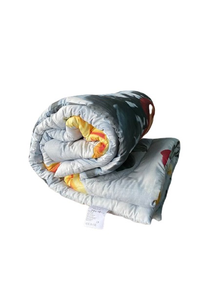 

Ковдра Ватин На Білому Бавовняному Ватині 210х200 Різнокольорова Поліестер