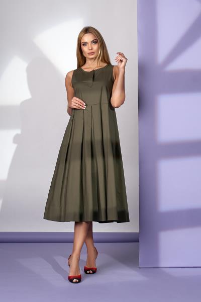 

Платье Style-Nika Ніцца  Хакі 2169, Платье Style-Nika Ніцца 44 Хакі 2169