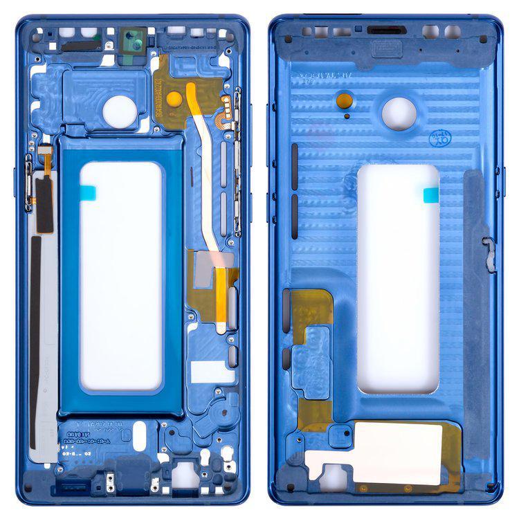 

Рамка кріплення дисплея для Samsung N950FD Galaxy Note 8 Duos, синя