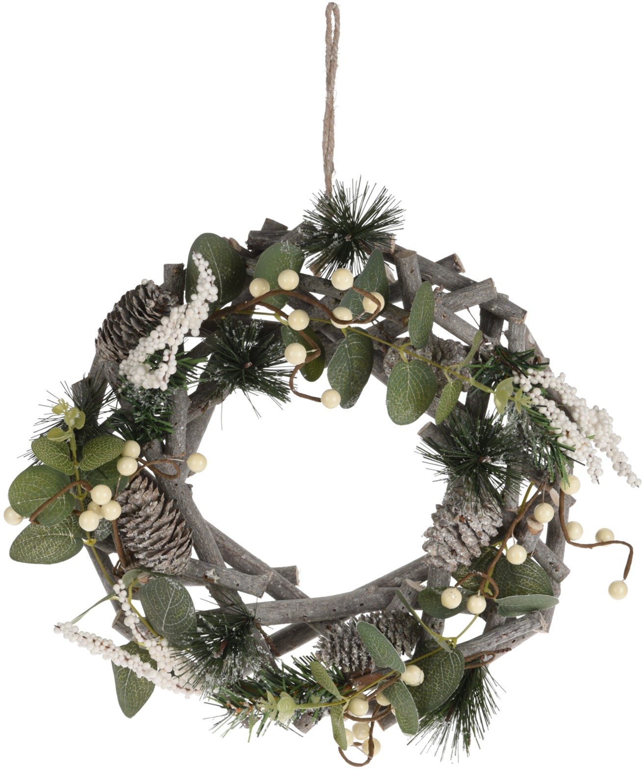 

Венок новогодний Christmas Decoration 30 х 8 х 30 см (YZB004090)