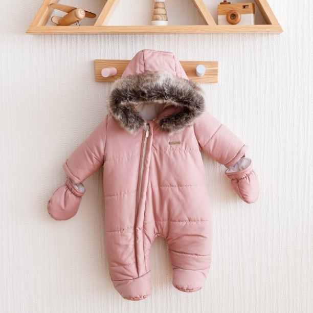 

Зимний комбинезон MagBaby "Аляска",74см(6-9мес.), розовый