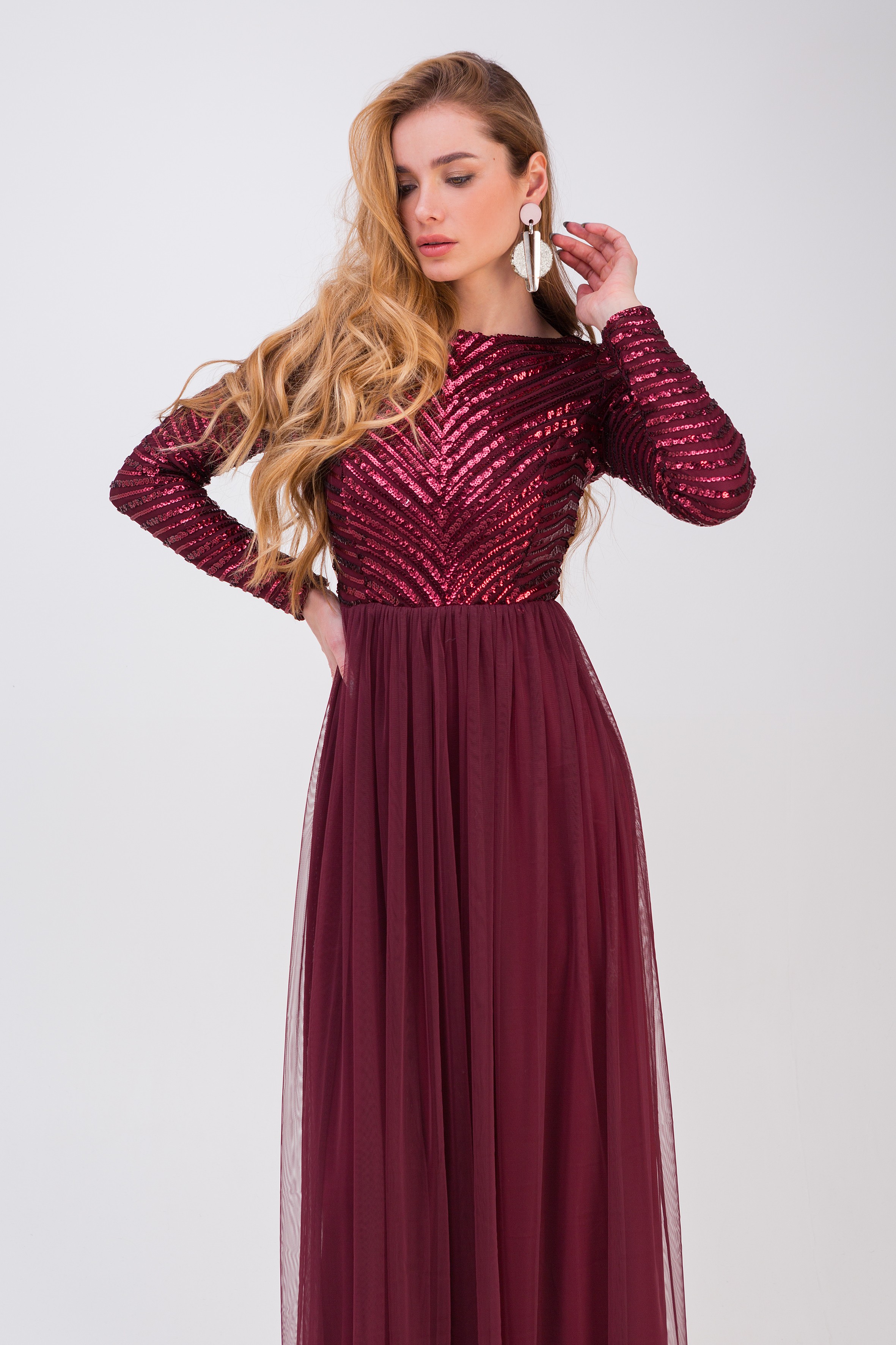 

Платье Беатрис бордо Emass ( FB1266858ES) 42 р.