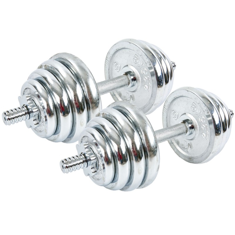 

Гантели разборные CrossGym 2х15 кг, код: TA-8209-30-S52